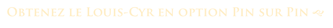 Obtenez le Louis-Cyr en option Pin sur Pin g